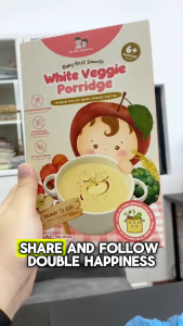 Double happiness ready to eat porridge / baby porridge / travel friendly food/ instant porridge for baby 6 months/ 宝宝即食粥