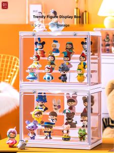 Acrylic Transparent Blind Box and Figure Display Shelf