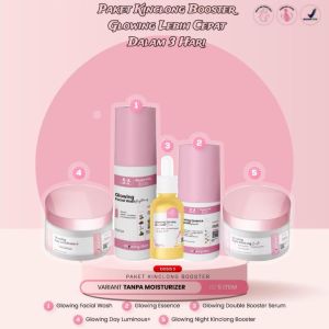 Paket Glowing Dosis 3 Satu Paket Kinclong Booster Glowing