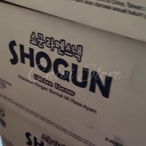 【PER BOX】Korean Snack SHOGUN Mie Kering - Cemilan Mie Kremes - Mie Shogun Korea 320-480g