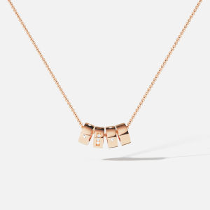 Mens Love Code Necklace