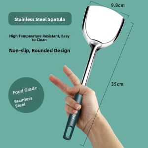 XIAOTIANLAI | Non-Stick Stainless Steel Cooking Spoon Set