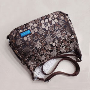 New 2025 Canvas Womens Bag Casual Crossbody Shoulder Bag for Middle-Aged And Elderly Mothers Retro Style Zipper Closure Soft Bag