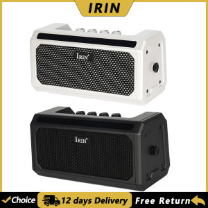 IRIN 10W Guitar Amplifier Rechargeable AMP Speaker with Clean/Delay/Overdrive/Distortion/Metal/Reverb 5 Hours Battery Life