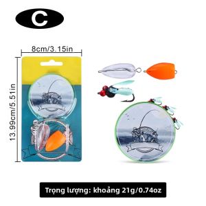 Weihe FISHING | Bộ Móc Câu Cá Nhỏ WEIHE 3 Chiếc Thép Carbon Phụ Kiện Câu Cá Giả