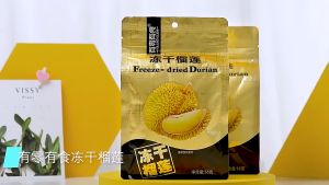 You Ling You Shi Freeze dried Golden Pillow Durian Snack Finest Durian Rich and Creamy 32g/58g 有零有食 冻干金枕头榴莲