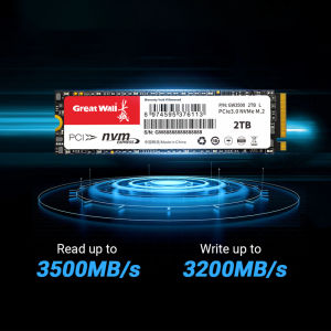 Great Wall | Great Wall M2 NVME SSD 256GB 512GB 1TB 2TB Ssd Speed 3500MB/s M.2 PCIe 3.0 Solid State Drives NVME for Notebook Desktop