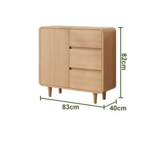 Vintage Solid Wood Sideboard 30cm