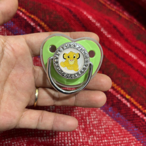 Disney | Kawaii Baby pacifier 100% silicone nipple with dust cover Newborn teething pacifier baby teething Free of BPA Gift newborn