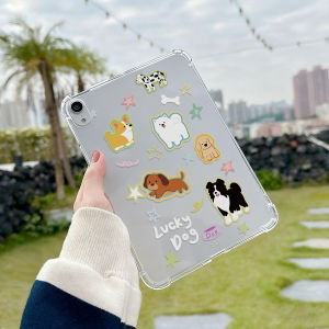 TAOYUNXI | Ốp Lưng Silicon Trong Suốt Họa Tiết Chó Dành Cho Samsung Tab A9 A11 8.7 Inch S6 Lite A8 S7 Plus S9 S10 FE X205 S9 FE P619 X207 S10 Plus