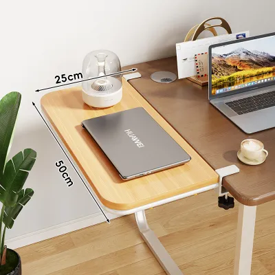 LINJIAXIAOZI | Desktop Extension Board Office Computer Keyboard Support Stand Desk Panel Workbench Extension Table Board Linear
