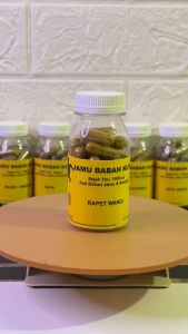 Obat Herbal Manjakani Jamu Rapet Pengencang Miss V Sempit Wangi Kewanitaan Keset - Jamu Babah Kuya (KAPSUL)