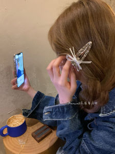 Trendy Sweet Cool Metal Hair Clips Duckbill Womens Style Alloy Wave Heart Shaped Hair Accessories Fresh out New Fashion