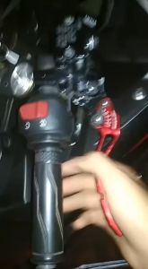 HANDLE REM MOTOR MIOM3 MIOJ MIOZ MIOGT XRIDE 115 XRIDE 125XEONGT 125MIO SOUL GT 115 125 all matic 1 set kiri dan kanan di jamin realpict n video bosku