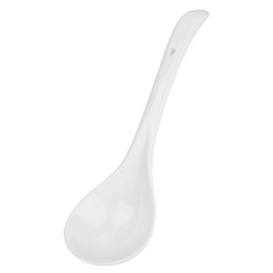 Bone China Soup Spoon Large Soup For Home Ceramic Spoon Long Handle Commercial Net Red Big Spoon White Spoon Soup
