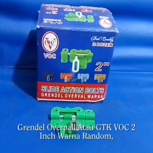 Grendel Overpal Atau GTK VOC 2" 2In 2Inch Warna Random