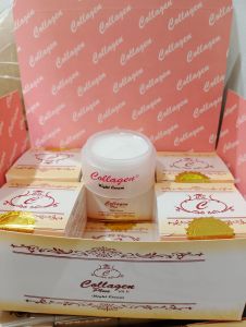 Krim pemutih KoIagen Malam 1 Lusin