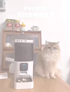 Realmpetz 6L Petthink 180° Adjustable Camera Pet Feeder Cat Feeder Bekas Makanan Kucing 自动喂食器