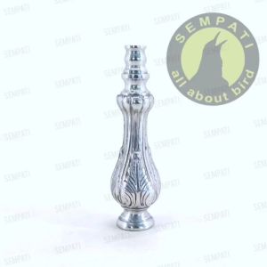 SEMPATI Pion Panjang Motif Daun Sangkar Kandang Burung Pleci Branjangan Ciblek PIONDAUN - Aksesories Sangkar Burung Unik dengan Pion Kuat dan Awet (Kategori Aksesories)