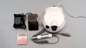 LESTOP 35000RPM Electric Nail Drill Machine Manicure Pedicure Professional Nail Lathe Low Noise Cutters Nail File Kit