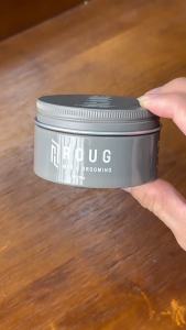 Sáp vuốt tóc Roug Xám - Roug Mens Grooming Matt Cream 90gr cao cấp + Tặng quà phân loại