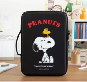 TAS IPAD SNOOPY IMPORT / ORGANIZER BAG SNOOPY / TAS HARDCASE SNOOPY IMPORT