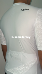 Bizkut b.seen Cycling Jersey Reflective Sleeves Race Cut UV Protection Race Fit Men Women L5