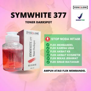 COD Toner Symwhite 377 Yonglow BPOM Toner Pengelupasan Penghilang Flek Hitam Pemutih Kulit Wajah Glowing