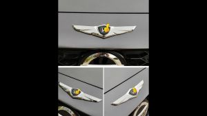 Logo Honda hợp kim thể thao cho Honda Civic Gen 8 Honda Civic Gen 8 (06 - 11) Honda Civic 06 – 11