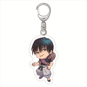 Bandai | Anime Jujutsu Kaisen Acrylic Móc Khóa 55MM Fushiguro Megumi Gojo Satoru Zenin Maki Kugisaki Nobara Nanami Kento Hình Quà Tặng