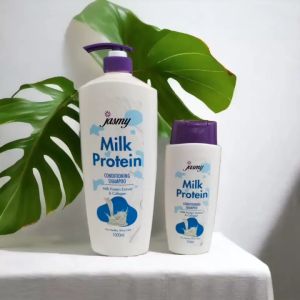 Perawatan Rambut Jasmy Hair Shampoo Conditioning Import Premium 1000 Ml Varian Scalp Care Olive Oil Extract Collagen Milk Protein