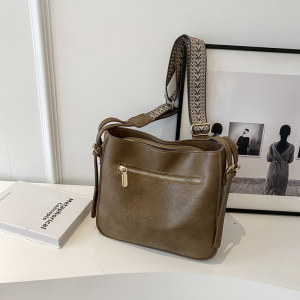 Counter Bag Womens 2024 New Crossbody Bag Work Commuter Bag Tote Bag Layered Broadband Crossbody Bucket Bag