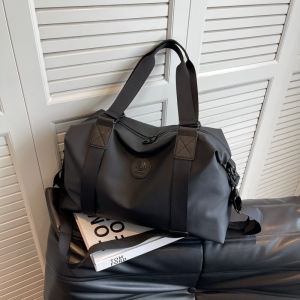 OUDENGPAI | กระเป๋าเดินทางแบบสะพายข้างแบบลำลองสำหรับผู้ชายและผู้หญิง กระเป๋าฟิตเนส กระเป๋าเดินทางแบบลำลอง กระเป๋าถือสำหรับเดินทางระยะสั้น