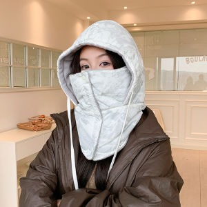 JIFANPAUL | Winter Warmth Anti-Wind Face Mask Neck Warmer One-Piece Hat for Men and Women
