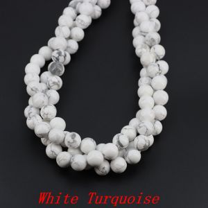 Natural Stone Beads Clear Quartz Round Loose Beads For Jewelry Making 15.5inch/strand Pick 4/6/8/10mm Bracelets Necklace Gift 