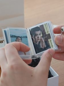 Foto Album Mini kosong Tanpa Cetak 1/2 inch Gantungan Kunci 16 SLOT foto-THIMPLE