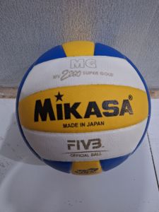 Bola volly mikasa empuk murah bonus pompa bola volleyball size 5 Outdoor