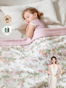 EMXEE | Summer Cooling Anti-Mosquito Bamboo Cotton Baby Blanket