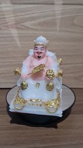 Bộ Tượng Thần Tài - Thổ Địa Phú Quý [Hợp Mệnh KIM] - Cao 15cm - TD2501 - Nội Thất An Việt