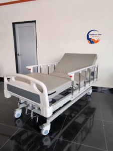 [Same-Day Delivery] Hospital Bed 3 Function Manual [FREE Mattress+Table] - MDA Approved