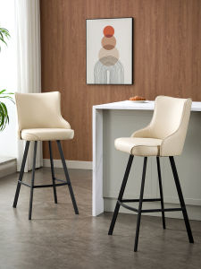 Accessible Luxury Bar Stool For Home Modern Minimalist Bar Chair High Stool Kitchen Kitchen Island Chair Bar Stool Bar Chair Front Desk