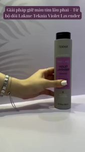DẦU GỘI DƯỠNG MÀU TÓC NHUỘM (MÀU TÍM) LAKME TEKNIA VIOLET LAVENDER 300ML