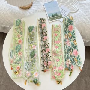 Phụ Kiện Trang Phục Ren Thêu Thủ Công Quần Áo Hanfu Trang Trí Rèm Cửa Viền Ren Viền Trang Trí Mùa Hè Xuân Polyester