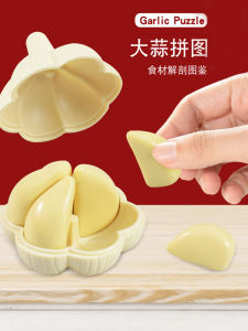 Fun Educational 3D Puzzle Garlic Dissection Simulation Toy Brain-Boosting Assembly Model for Ages 14+ Boys Girls Universal