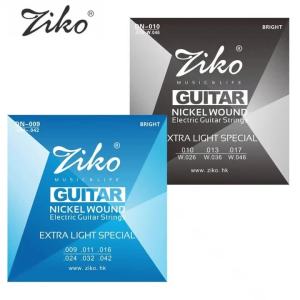 ZIKO Electric Guitar Strings 009-042 010-046  Nickel Wound Extra Light Special Musical Instruments Accessories Parts