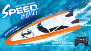 RC SPEED BOAT - MAINAN REMOTE CONTROL ANAK EDUKASI KAPAL REMOT KONTROL