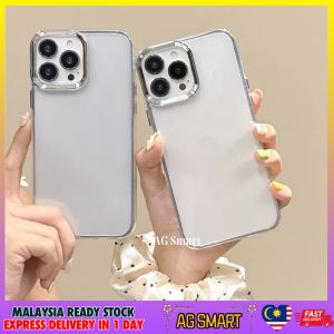 IPH 16 16 Plus 16 Pro 16 Pro Max Space Metal Transparent Soft Case