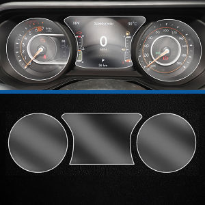 TPU Car Instrument Dashboard Panel Screen Protective Film for Jeep Wrangler JL Gladiator JT 2024 2025 Auto Interior Accessories