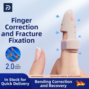 Finger Bent Corrector Support Splint for Fracture and Tendon Rupture