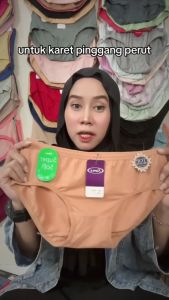 12Pcs Celana Dalam Wanita Sorex Artikel 1257 Berbahan Katun Super Soft Premium Quality